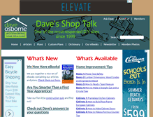 Tablet Screenshot of daveosborne.com